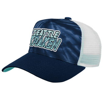 Seattle Kraken dječja baseball kapa sa šiltom Santa Cruz Tie Dye Trucker