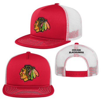Chicago Blackhawks dječja flat šilterica Foam Front Trucker Snapback