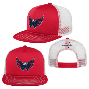 Washington Capitals dječja flat šilterica Foam Front Trucker Snapback