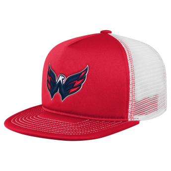Washington Capitals dječja flat šilterica Foam Front Trucker Snapback