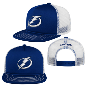 Tampa Bay Lightning dječja flat šilterica Foam Front Trucker Snapback