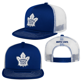 Toronto Maple Leafs dječja flat šilterica Foam Front Trucker Snapback