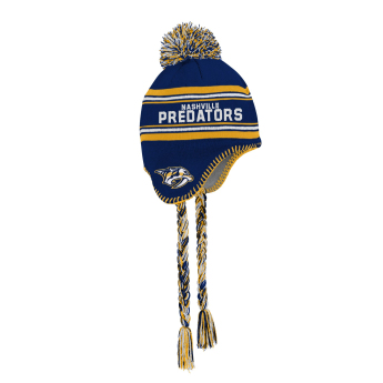 Nashville Predators dječja zimska kapa Jacquard Tassel