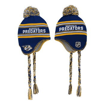 Nashville Predators dječja zimska kapa Jacquard Tassel