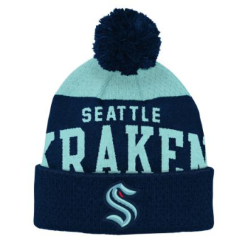 Seattle Kraken dječja zimska kapa Stetchark Knit