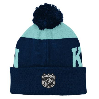 Seattle Kraken dječja zimska kapa Stetchark Knit