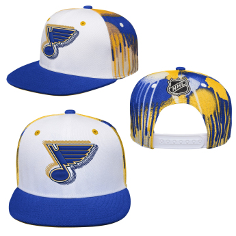 St. Louis Blues dječja flat šilterica Paint Splatter Fashion Snapback