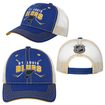 St. Louis Blues dječja baseball kapa sa šiltom Core Lockup Trucker Snapback