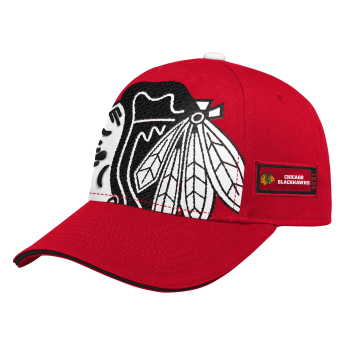 Chicago Blackhawks dječja baseball kapa sa šiltom Big Face red