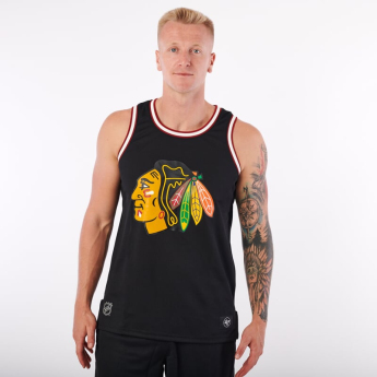Chicago Blackhawks muška majica bez rukava ’47 Grafton Tank black
