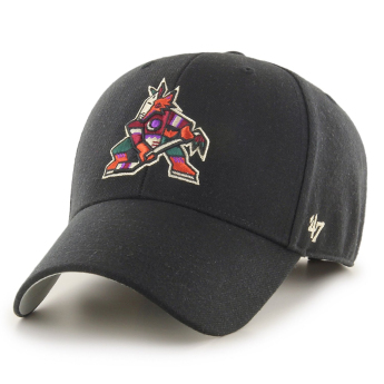 Arizona Coyotes kapa za bejzbol 47 MVP logo black
