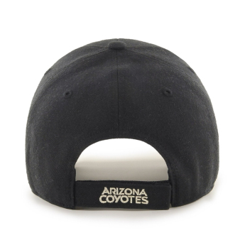 Arizona Coyotes kapa za bejzbol 47 MVP logo black