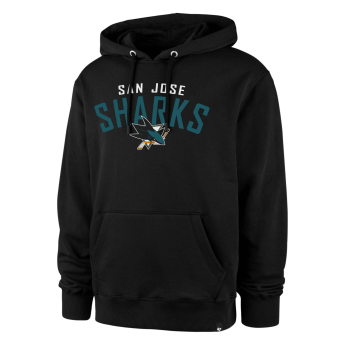 San Jose Sharks muška majica s kapuljačom 47 HELIX Hood NHL black