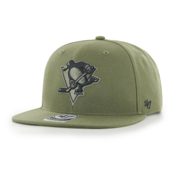 Pittsburgh Penguins šilterica ravnog oboda Ballpark Camo 47 CAPTAIN NHL green