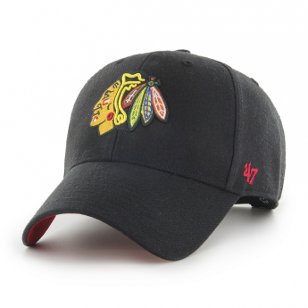 Chicago Blackhawks kapa za bejzbol Ballpark Snap 47 MVP NHL black