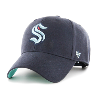 Seattle Kraken kapa za bejzbol Ballpark Snap 47 MVP NHL black