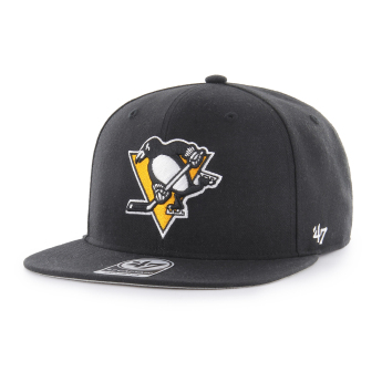 Pittsburgh Penguins šilterica ravnog oboda No Shot 47 CAPTAIN NHL black