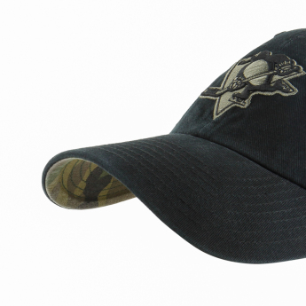 Pittsburgh Penguins kapa za bejzbol Ballpark Camo 47 CLEAN UP NHL black