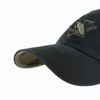 San Jose Sharks kapa za bejzbol Ballpark Camo 47 CLEAN UP NHL black