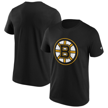 Boston Bruins muška majica Primary Logo Graphic black