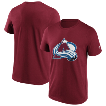 Colorado Avalanche muška majica Primary Logo Graphic dark red