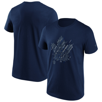 Toronto Maple Leafs muška majica Etch navy