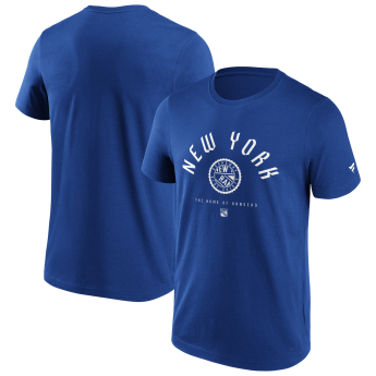 New York Rangers muška majica College Stamp blue