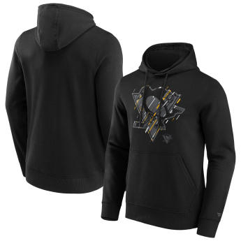 Pittsburgh Penguins muška majica s kapuljačom Etch Hoodie black