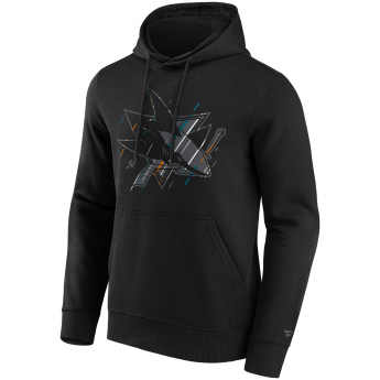 San Jose Sharks muška majica s kapuljačom Etch Hoodie black