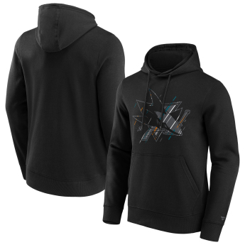 San Jose Sharks muška majica s kapuljačom Etch Hoodie black