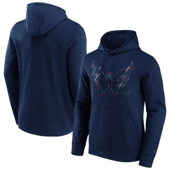 Washington Capitals muška majica s kapuljačom Etch Hoodie navy
