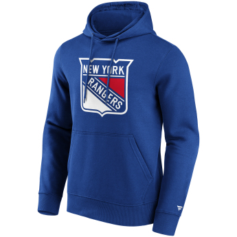 New York Rangers muška majica s kapuljačom Primary Logo Graphic Hoodie blue