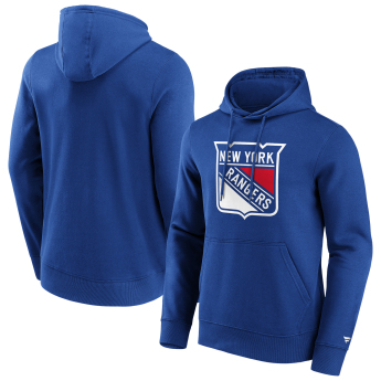 New York Rangers muška majica s kapuljačom Primary Logo Graphic Hoodie blue