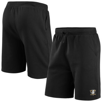 Anaheim Ducks muške kratke hlače Primary Logo Graphic Sweat Short black