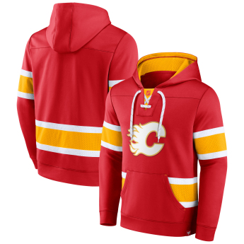 Calgary Flames muška majica s kapuljačom Iconic NHL Exclusive Pullover Hoodie red