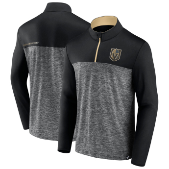 Vegas Golden Knights muška majica Iconic Defender 1/4 Zip black
