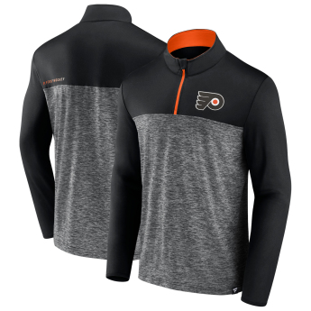 Philadelphia Flyers muška majica Iconic Defender 1/4 Zip black