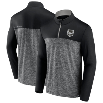 Los Angeles Kings muška majica Iconic Defender 1/4 Zip black