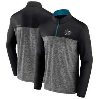 San Jose Sharks muška majica Iconic Defender 1/4 Zip