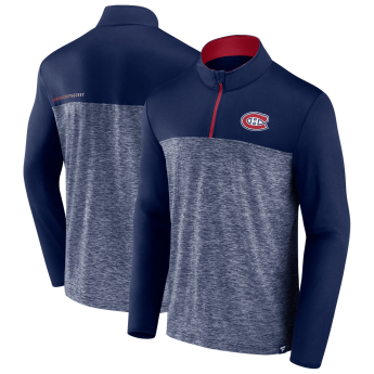 Montreal Canadiens muška majica Iconic Defender 1/4 Zip blue