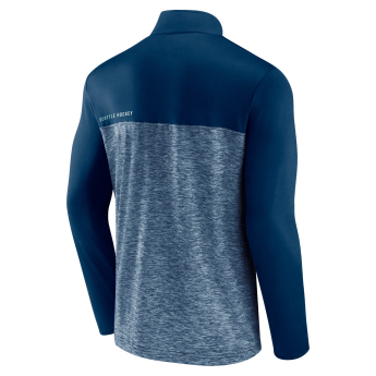 Seattle Kraken muška majica Iconic Defender 1/4 Zip blue