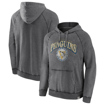 Pittsburgh Penguins muška majica s kapuljačom True Classics Washed Pullover Hoodie grey