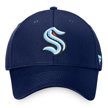 Seattle Kraken kapa za bejzbol Core Structured Adjustable blue