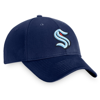 Seattle Kraken kapa za bejzbol Core Structured Adjustable blue