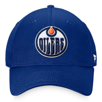 Edmonton Oilers kapa za bejzbol Core Structured Adjustable blue