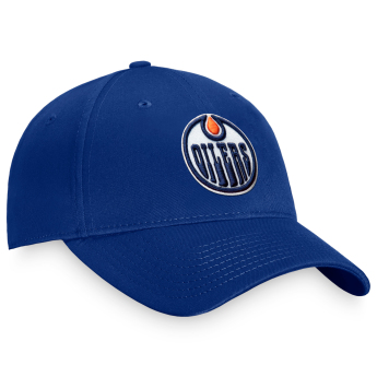 Edmonton Oilers kapa za bejzbol Core Structured Adjustable blue