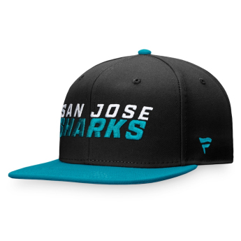 San Jose Sharks šilterica ravnog oboda Iconic Color Blocked Snapback BG