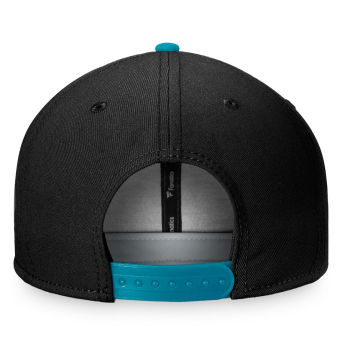 San Jose Sharks šilterica ravnog oboda Iconic Color Blocked Snapback BG
