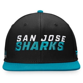 San Jose Sharks šilterica ravnog oboda Iconic Color Blocked Snapback BG