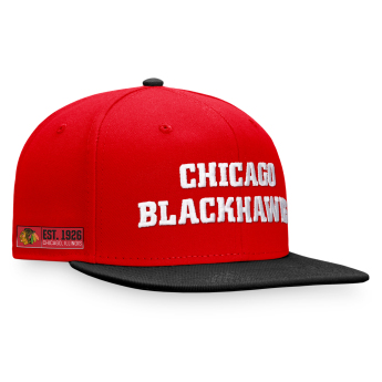 Chicago Blackhawks šilterica ravnog oboda Iconic Color Blocked Snapback RB